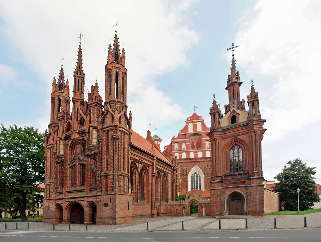 St.Anna's Church in Vilnius.