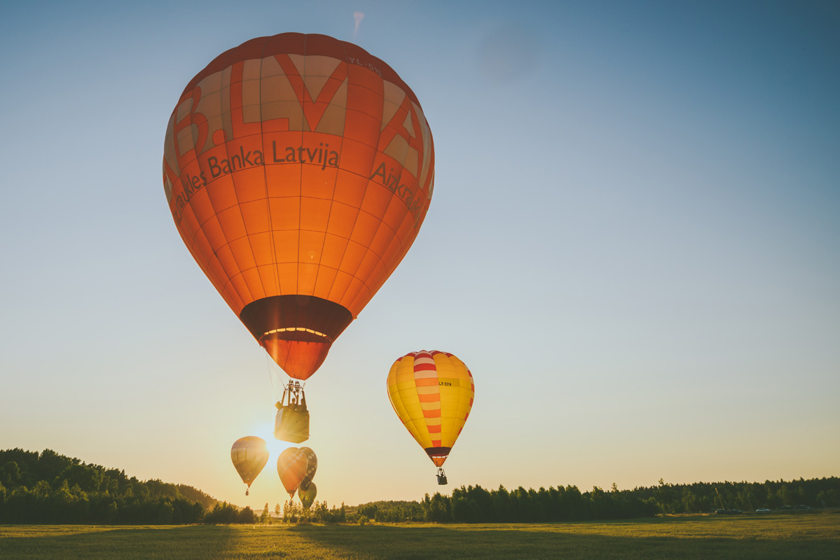 Hot Air Ballooning is an interesting and popular activity to do when in Lithuania.