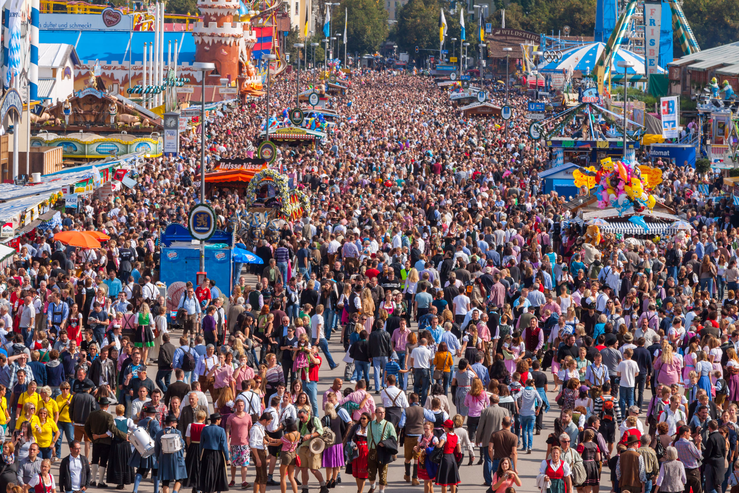 6 Million people attended Oktoberfest in 2015.
