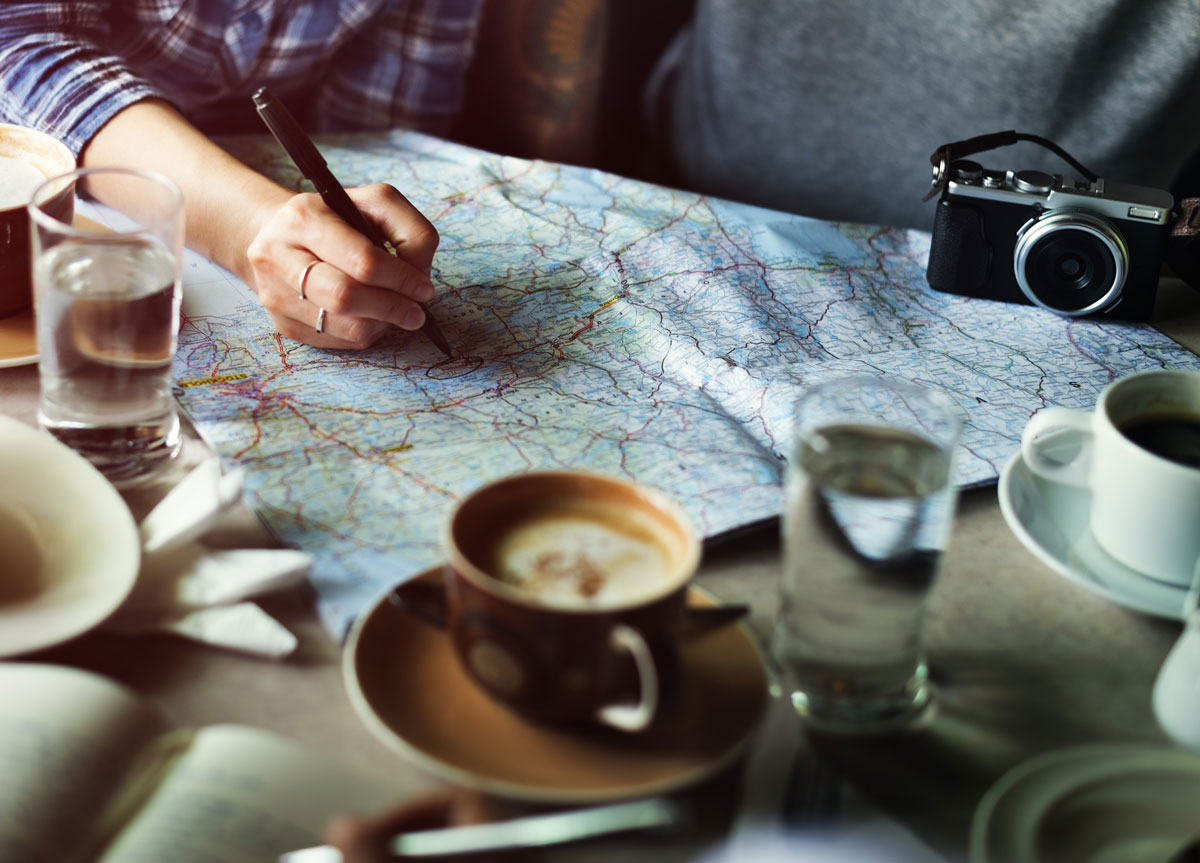 travel map - expat explore