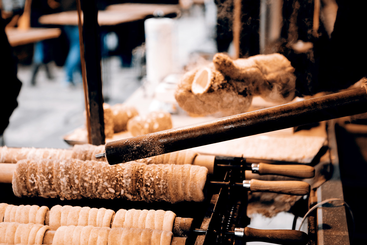 Trdelník Christmas Czech Republic, Europe bucket list