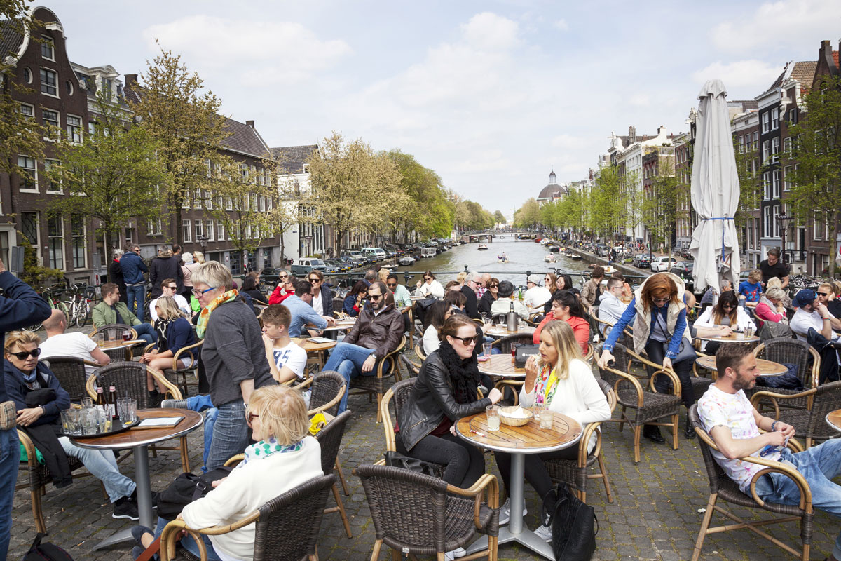 Amsterdam Canal Cafe