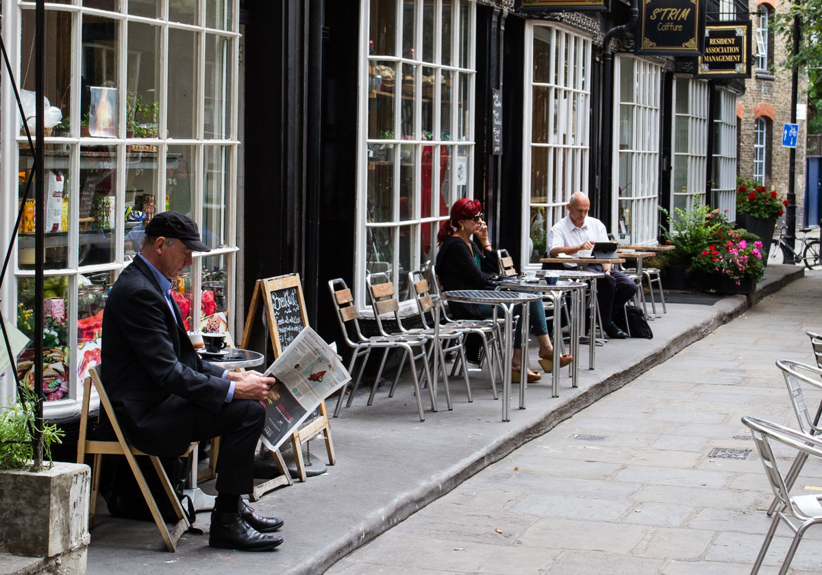 Cafe in London, best coffee in Europe