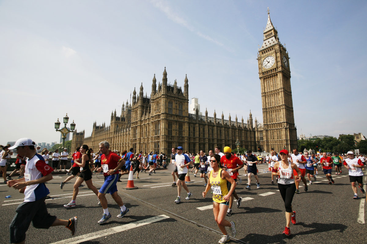 London marathon.
