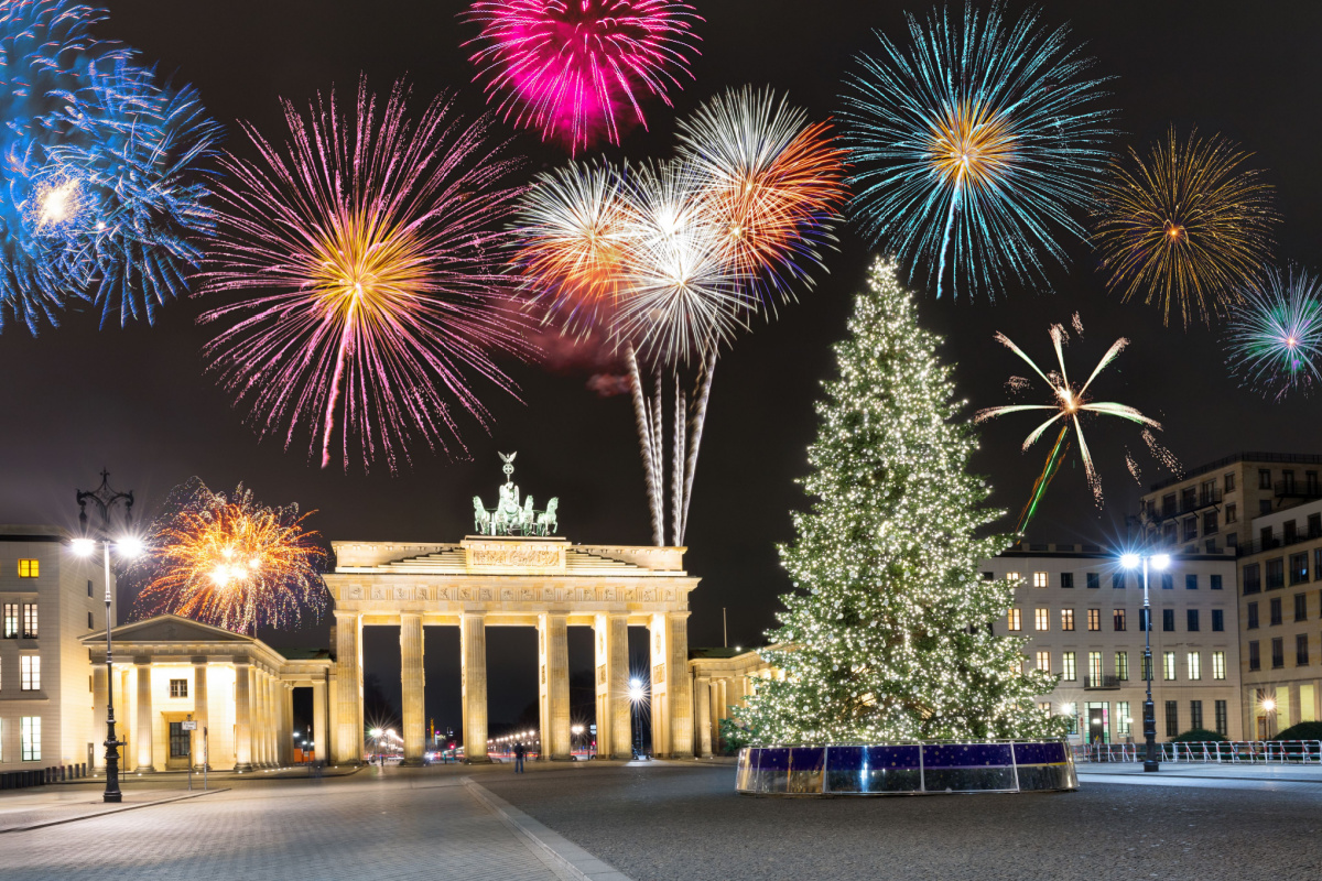 Brandenberg Gate, Berlin, Germany, New Year’s Eve