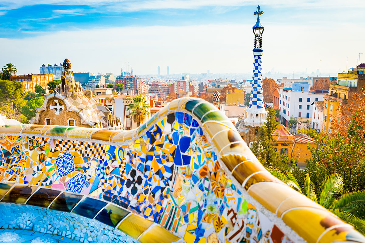 Park in Barcelona - Spain guided tour