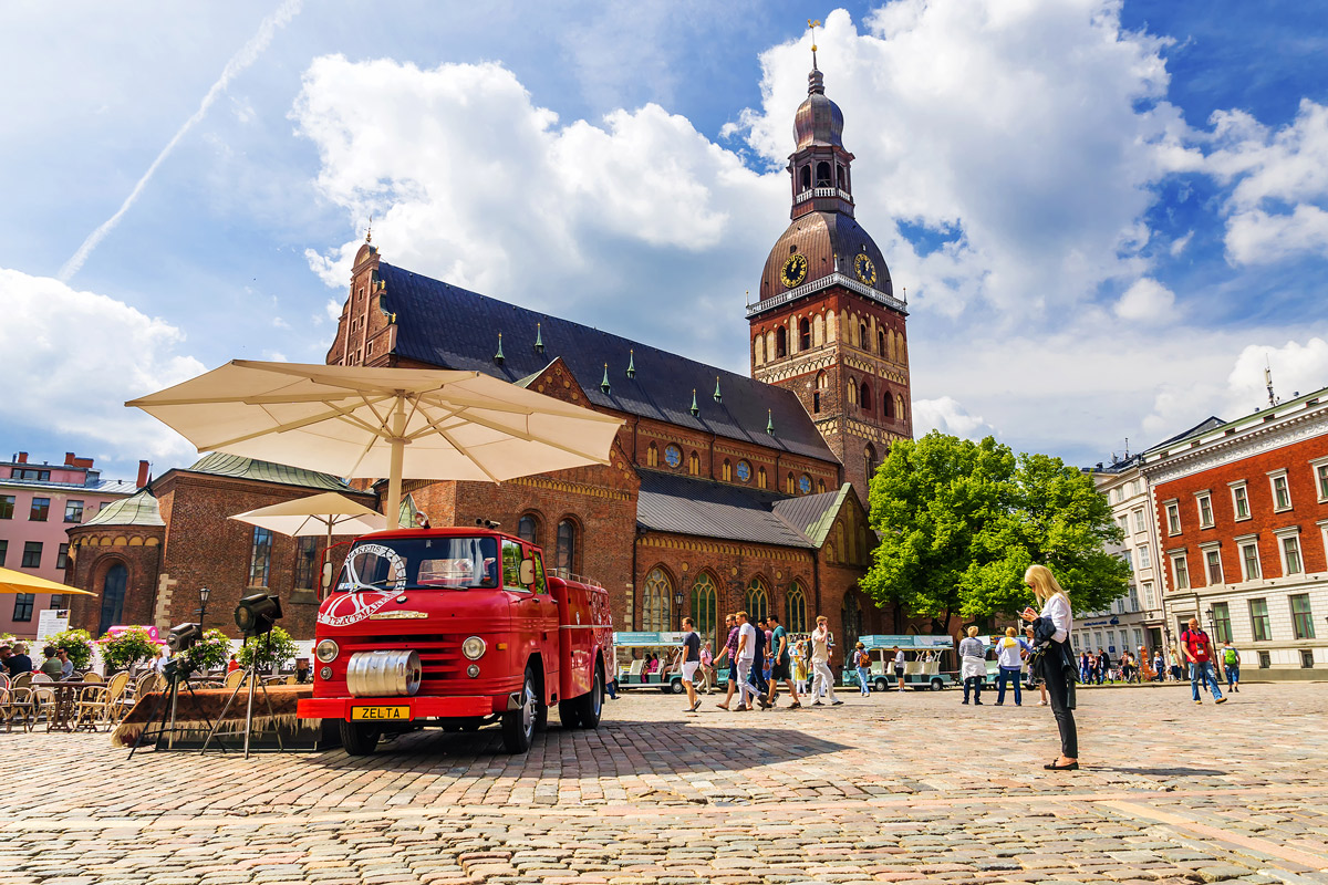 Town Square, Riga, Latvia