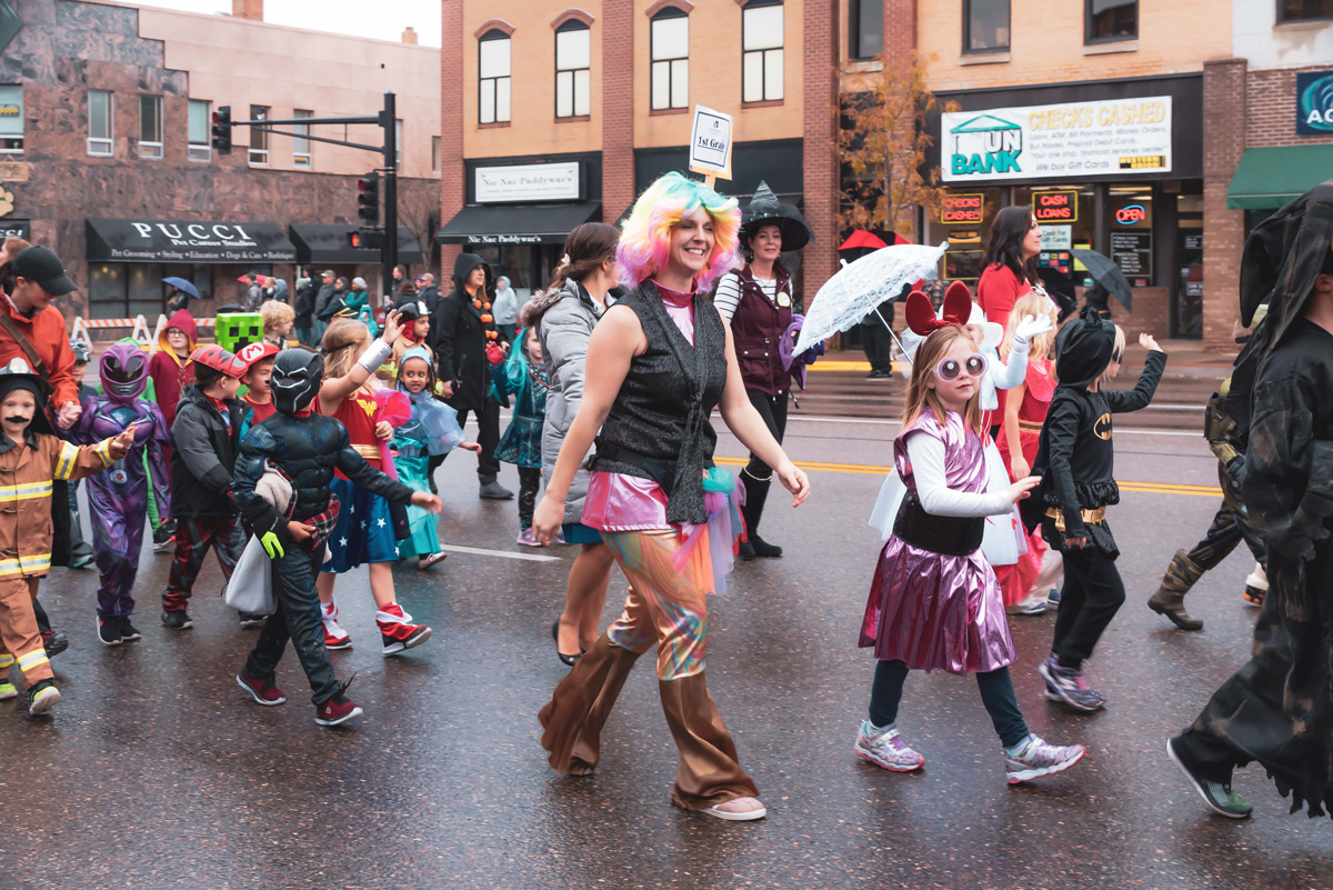 Halloween goers in the USA, USA Events