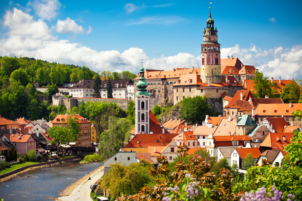 Cesky Krumlov castle, Czech Republic