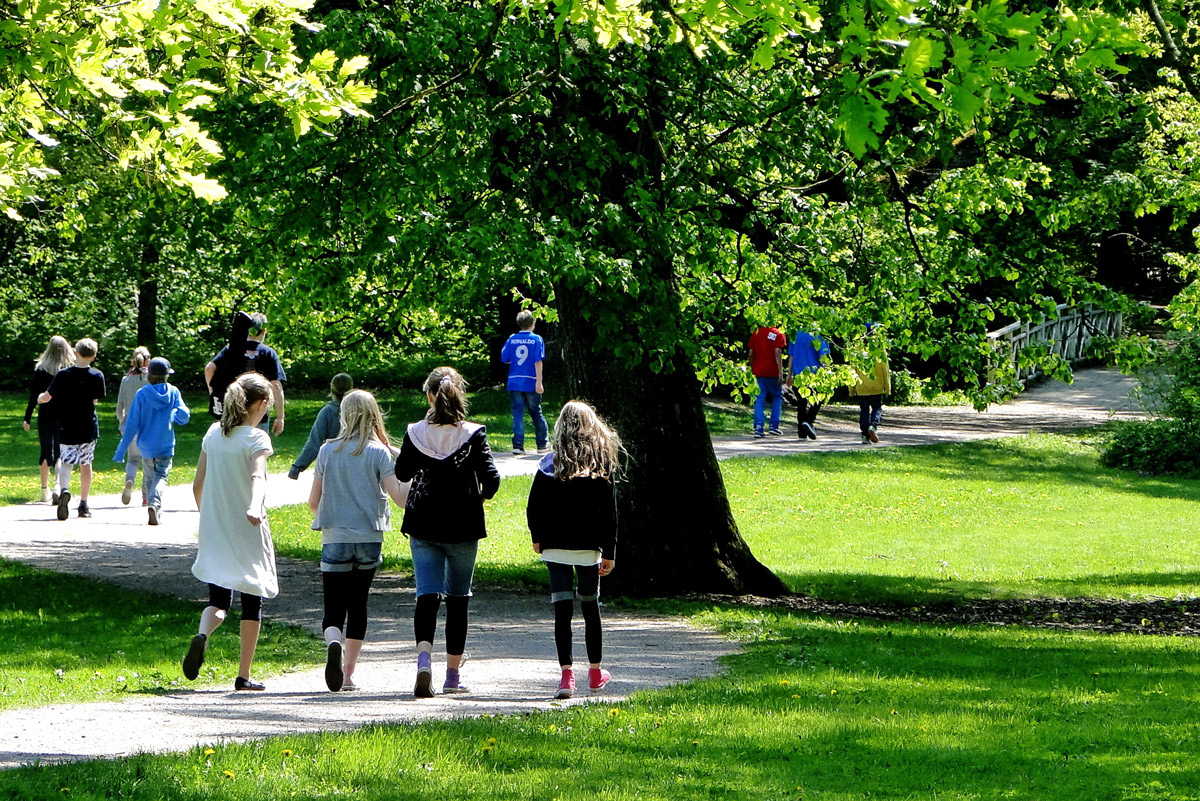 Park in Helsinki, Finland