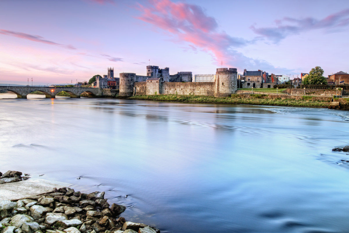 King John's Castle is a castle located on King's Island in Limerick, Ireland,