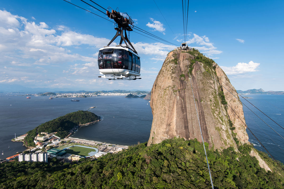 Sugarloaf Mountain views with the cable car