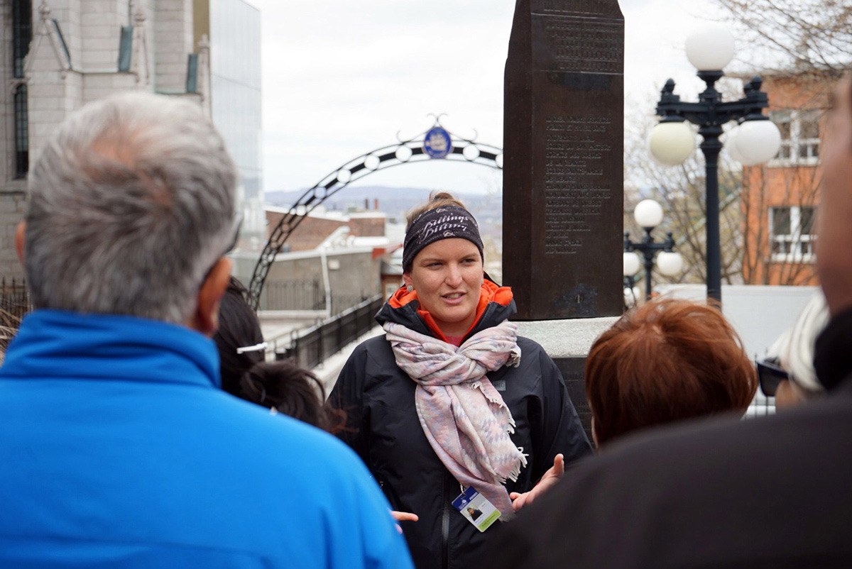 Look forward to hearing historic facts, getting cultural insights and learning all about Quebec on one of Marie’s walking tours.
