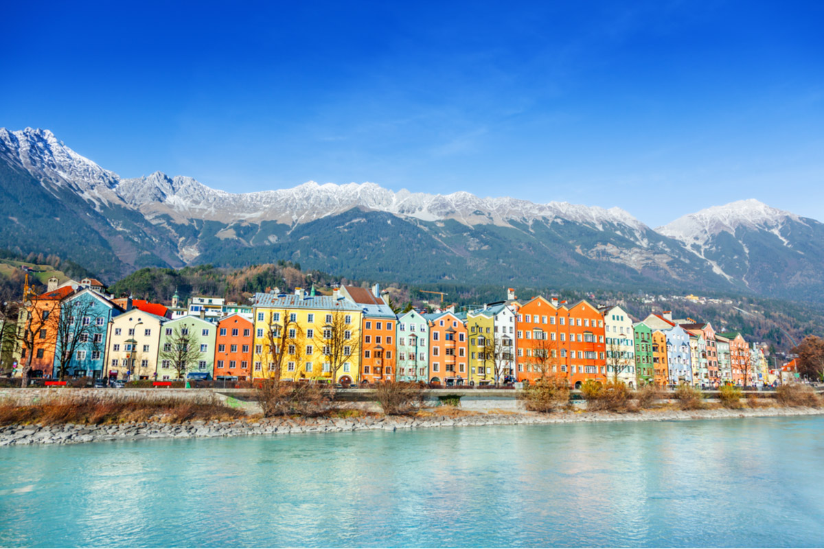 Innsbruck cityscape, places to visit in Austria