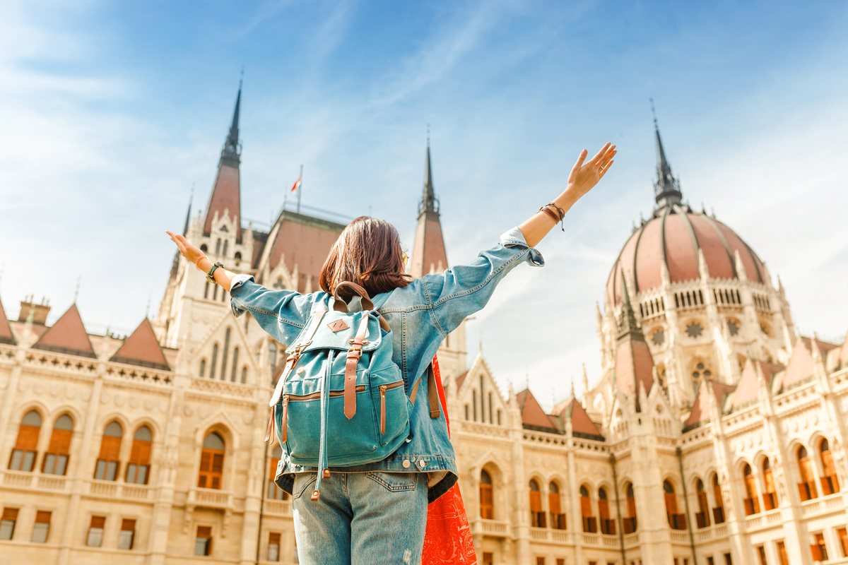 enjoy great view of the Parliament building in Budapest city, visit Budapest