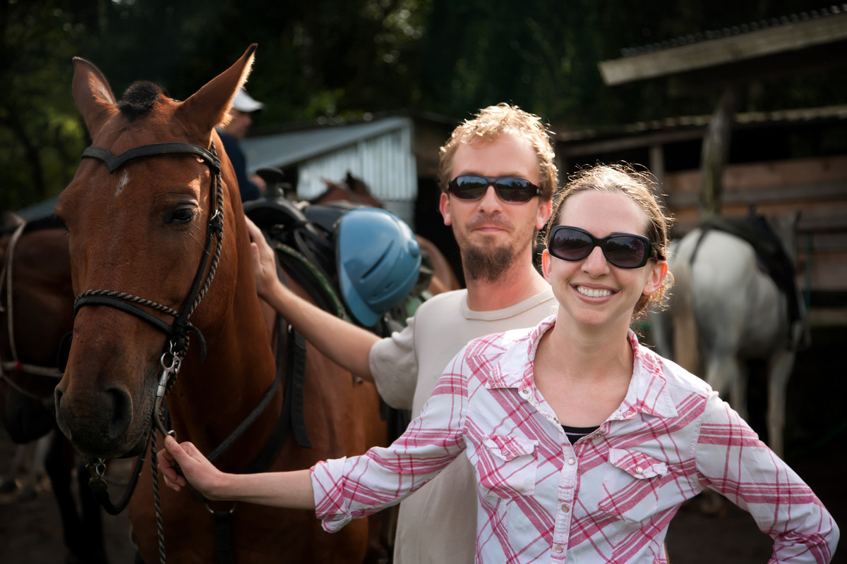 Go horseback riding in Costa Rica
