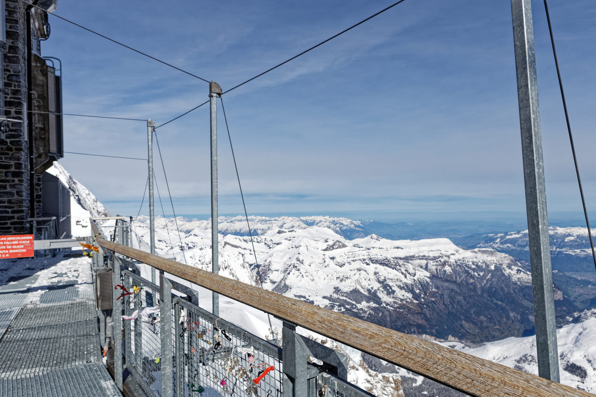 View of the top of Europe