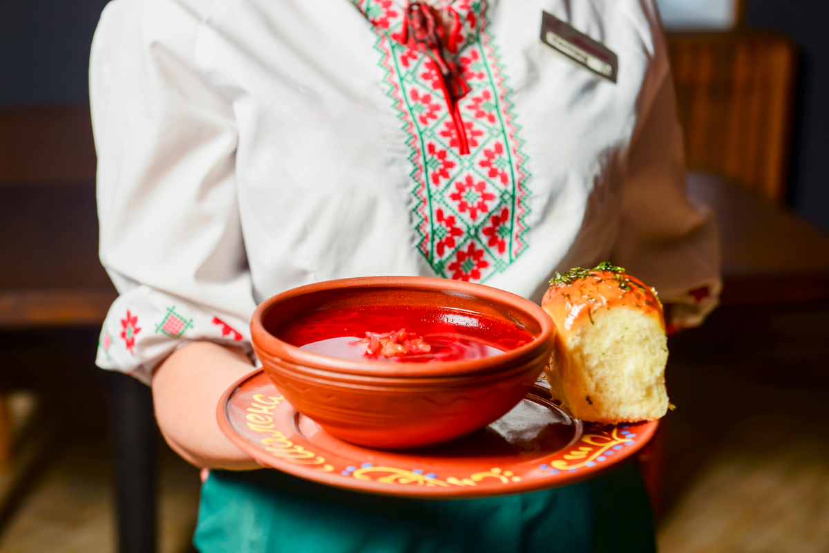 Traditional borscht from Ukraine reasons to visit Kiev