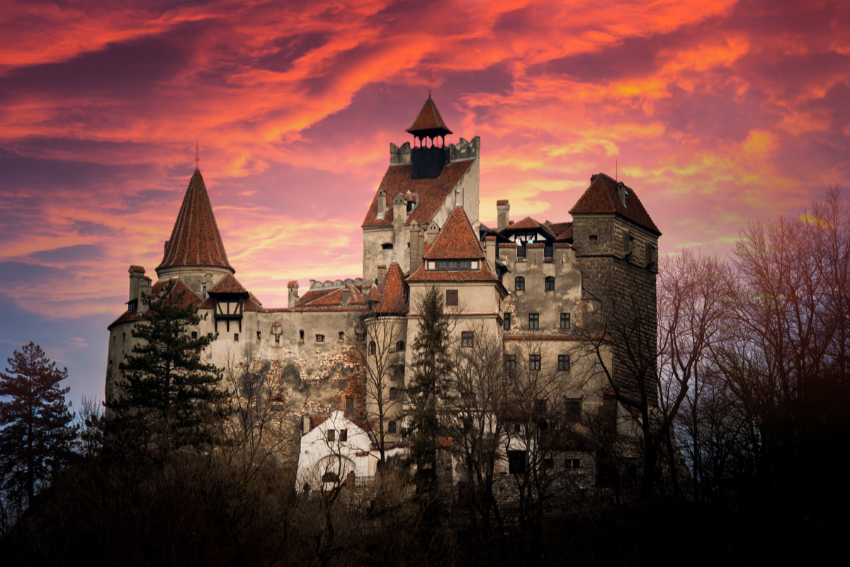 Bran Castle in Transylvania Romania