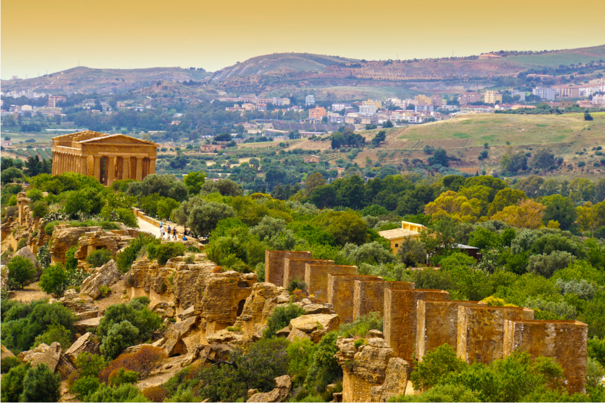 Valley of the Temples UNESCO site Sicily Italy