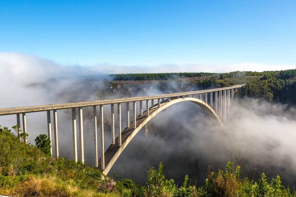 World's Highest Bungee Jump at Bloukrans Bridge
