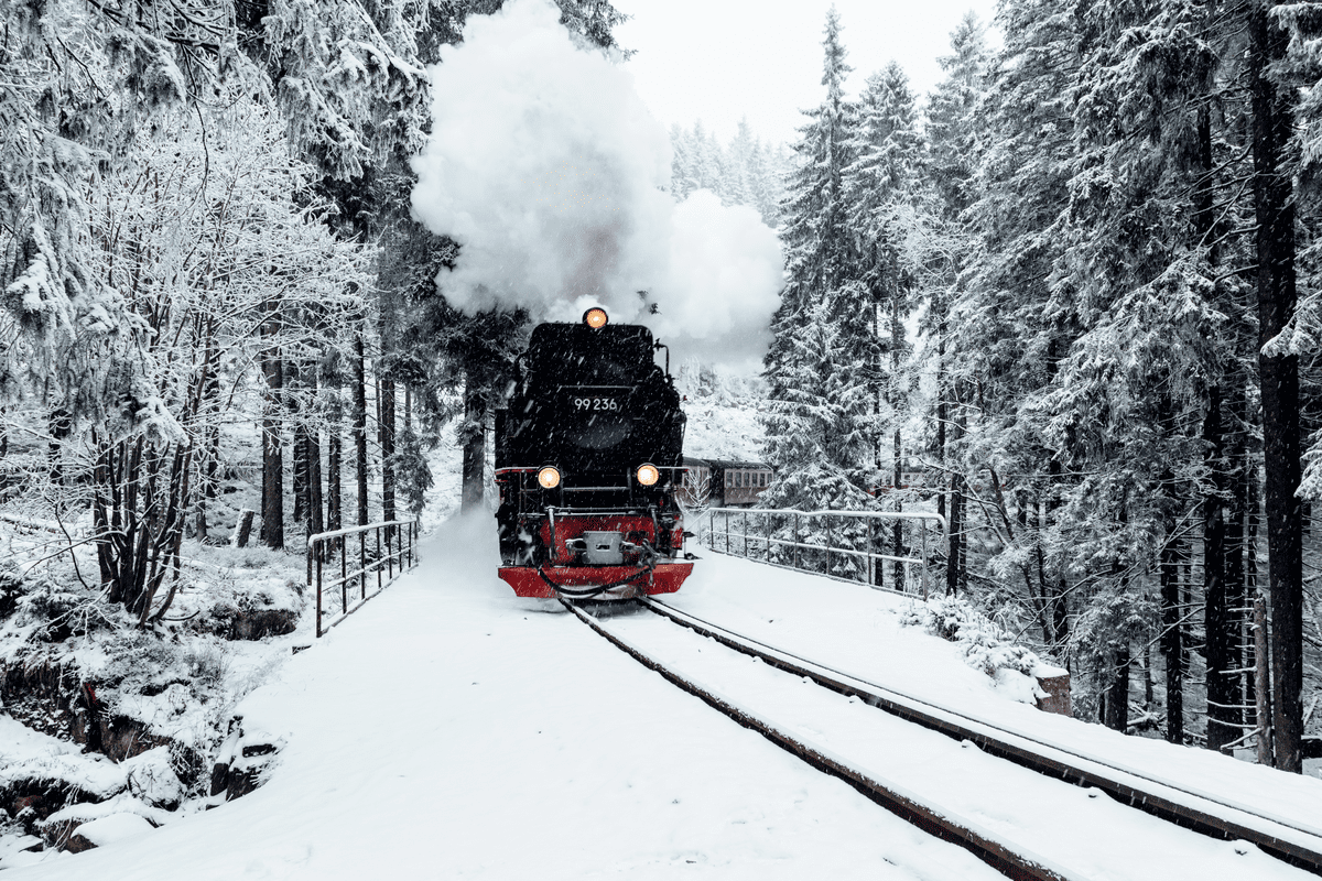 Brocken Railway vintage train Germany railway journeys
