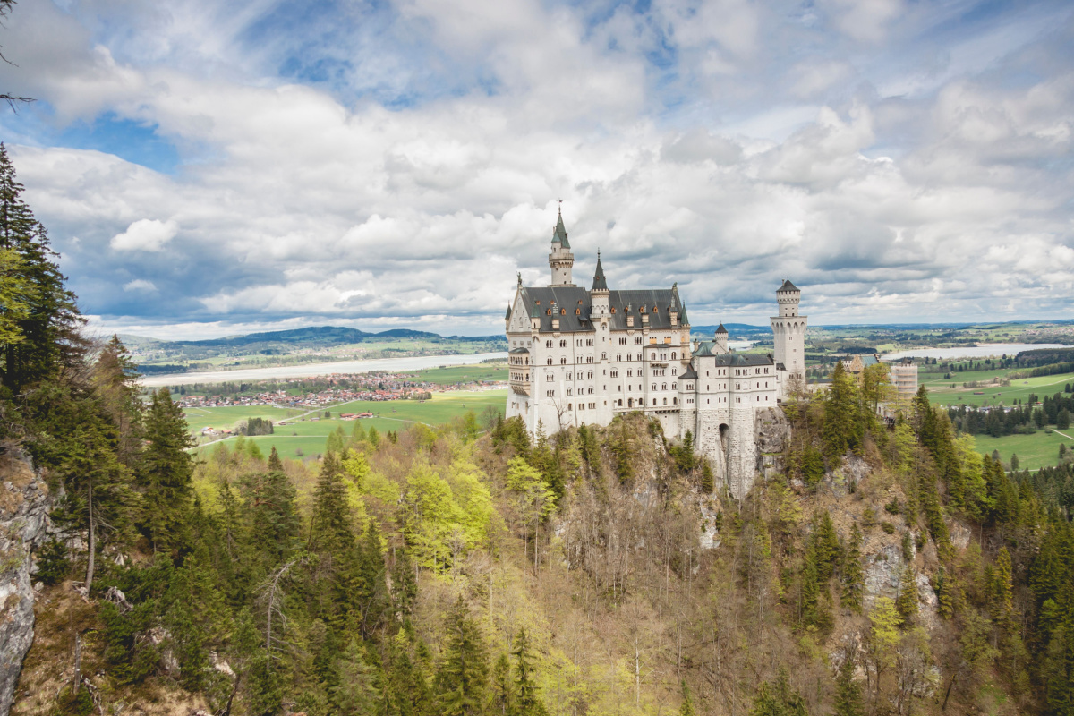 Neuschwanstein Castle, Spring