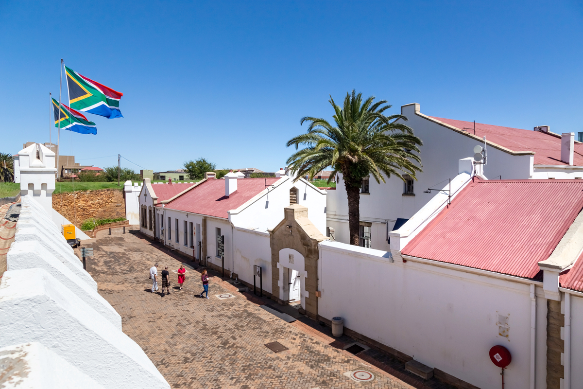 Old Fort jail and museum Constitution Hill South Africa Freedom Day