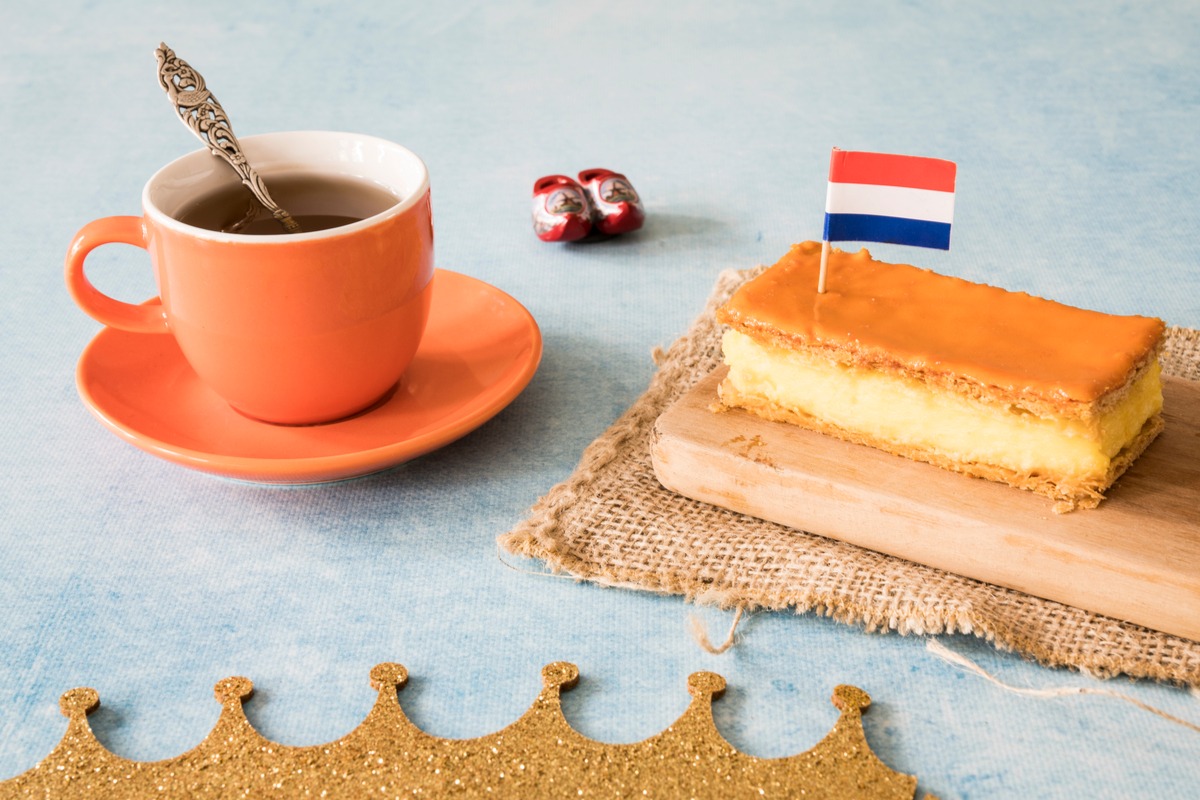 Dutch pastry tompouce King's Day