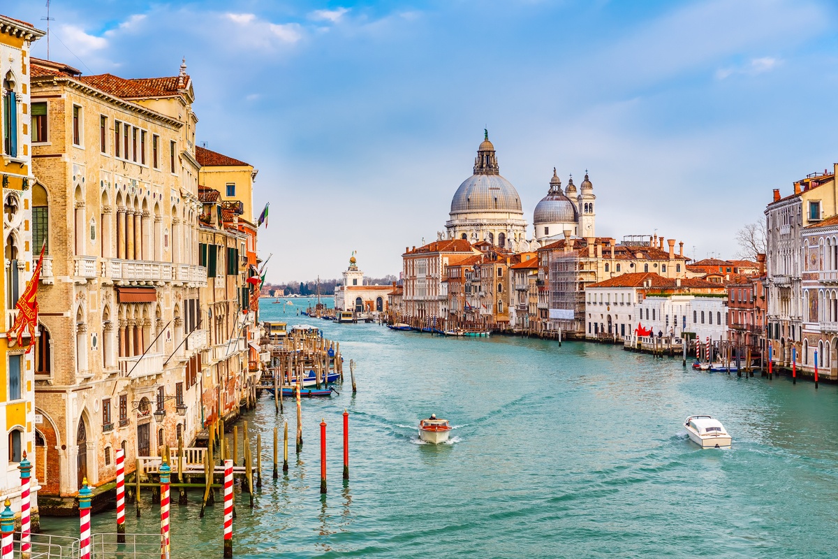 View of Venice Grand Canal Italy Events