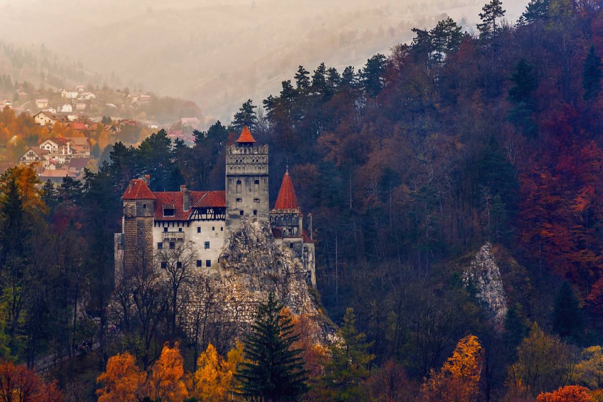Bran Castle, Romania, Halloween