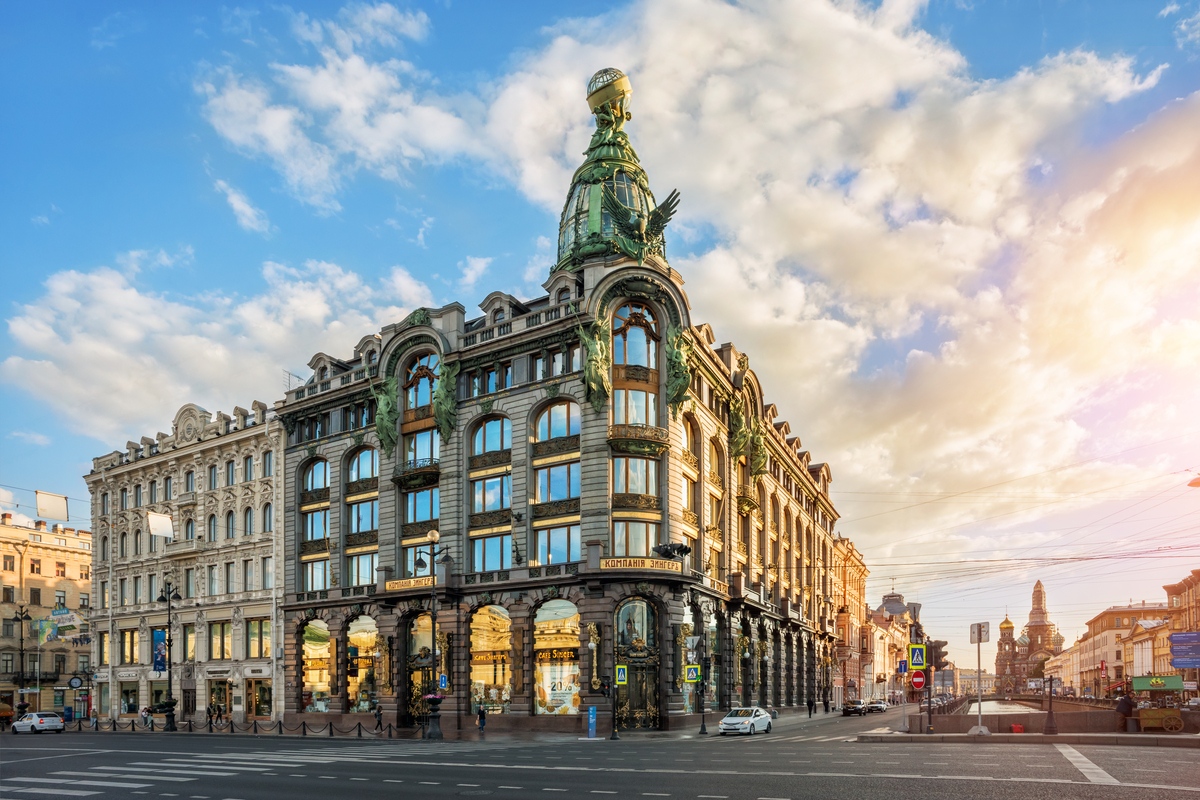 House of Books in St. Petersburg Russia, Europe Bookshops
