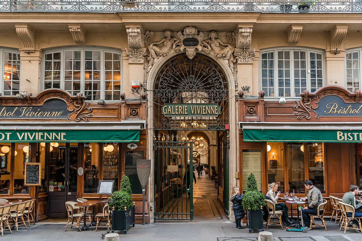 Vivienne Galleries, Paris, France, Europe Bookshops