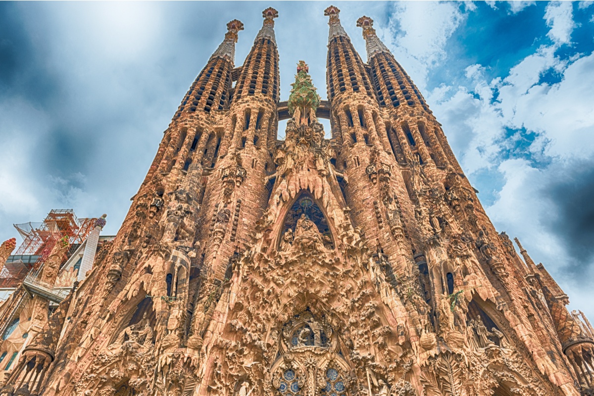 the Sagrada Familia in Barcelona, Spain, World Heritage Sites