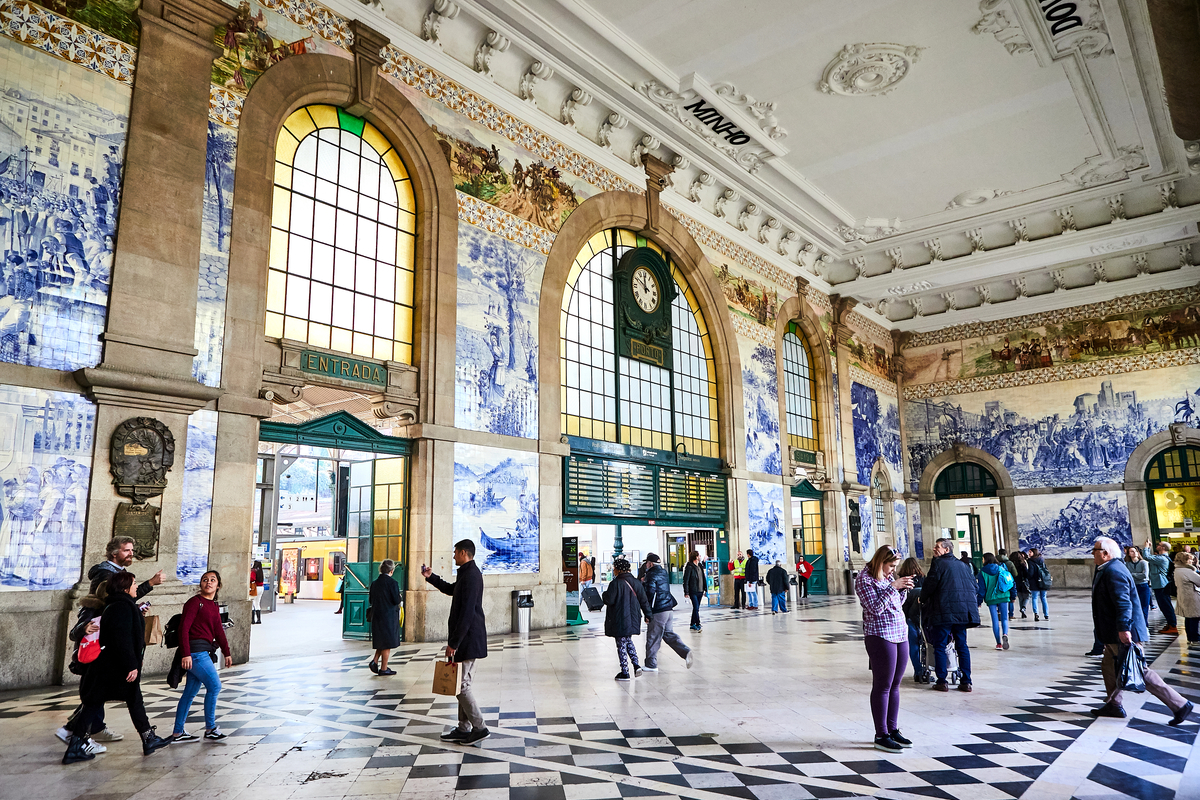 Porto train station, Portugal