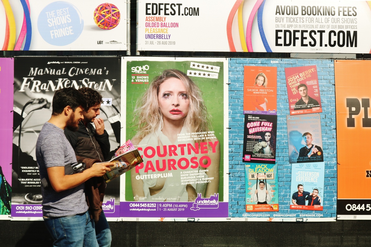 Productions at Edinburgh Fringe Festival