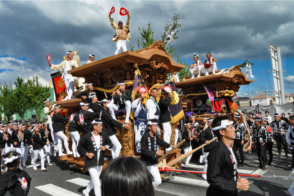 Kishiwada Danjiri Matsuri, festivals in Japan