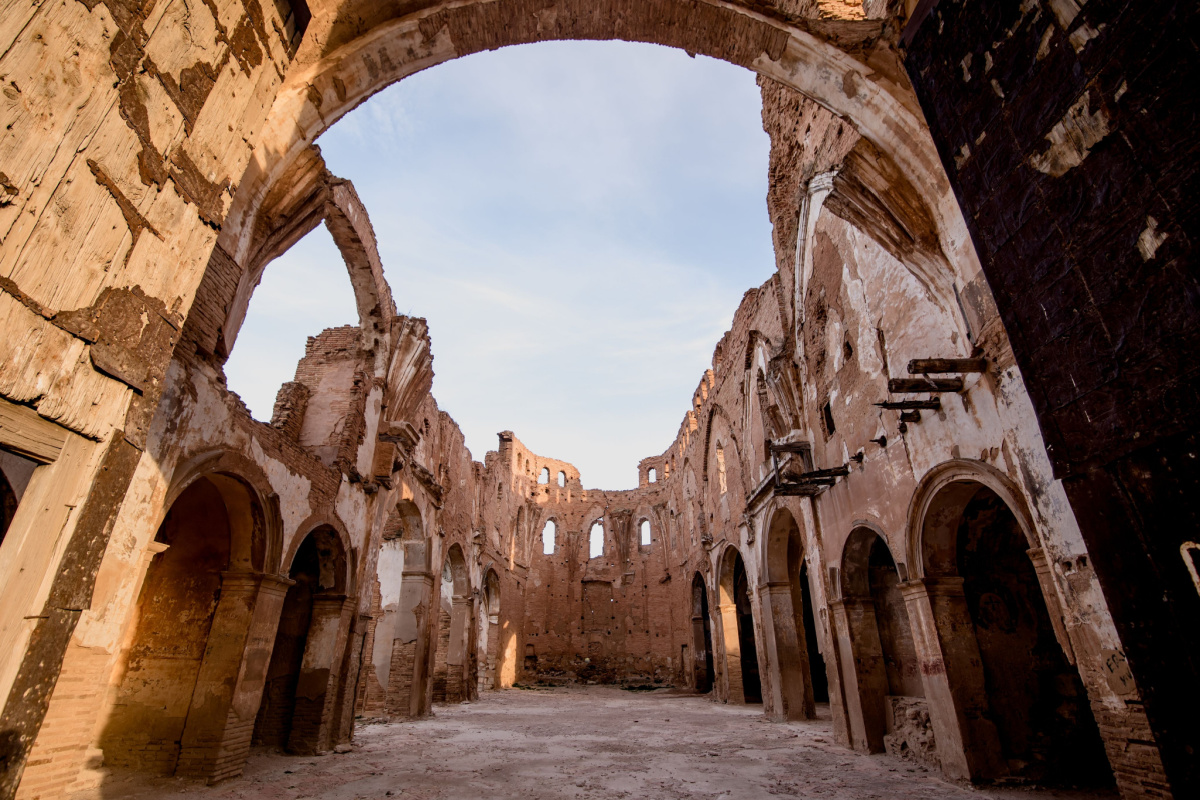 Pan’s Labyrinth, Belchite, Spain, Horror movie locations