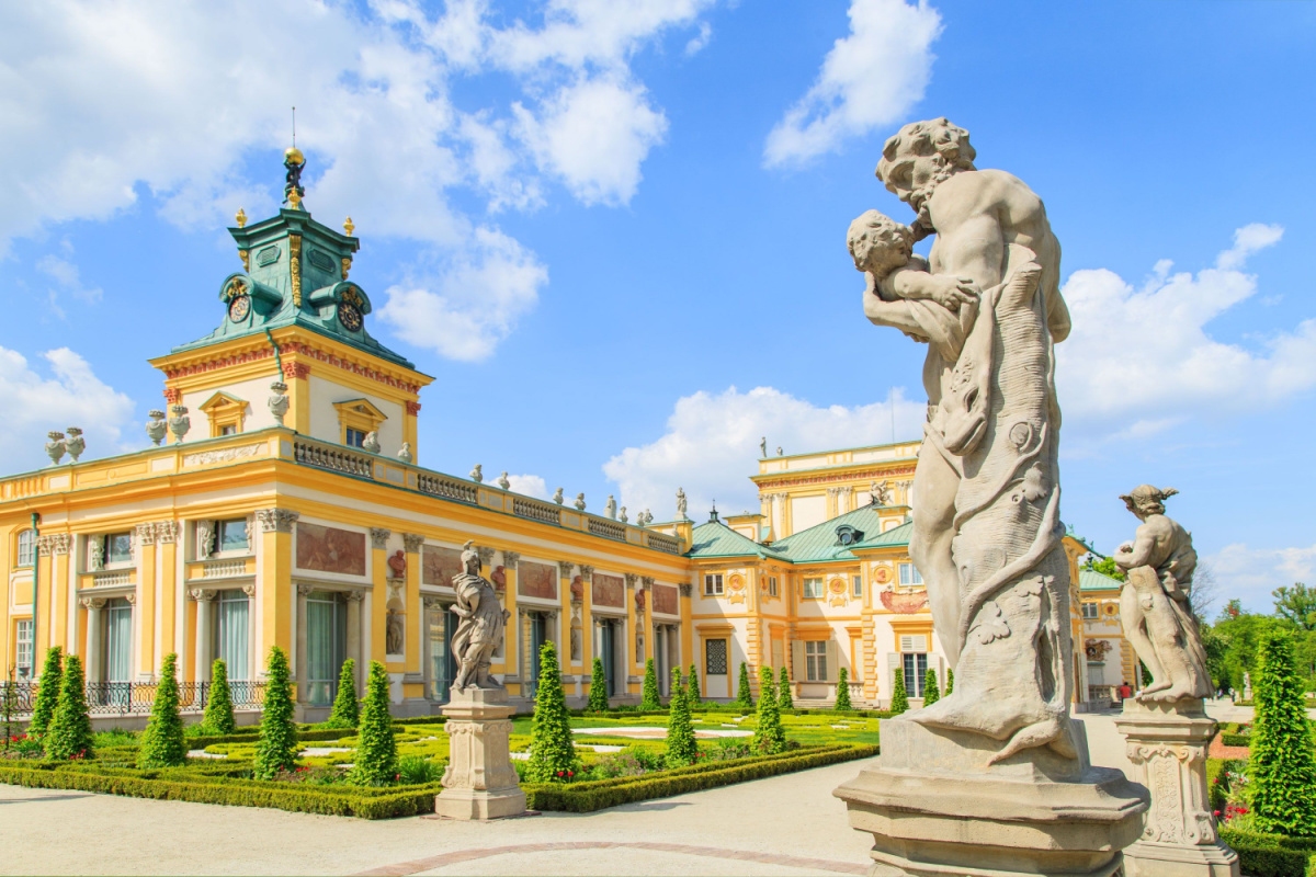 Wilanow Palace in Warsaw Poland destinations