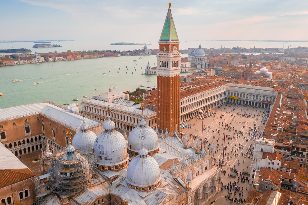 Campanile in Venice, Italy
