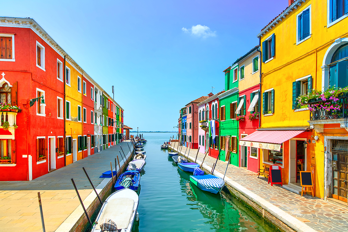 Murano and Burano, Italy