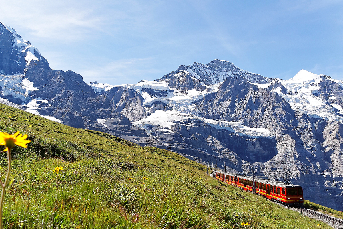 Jungfraujoch Switzerland, mountains