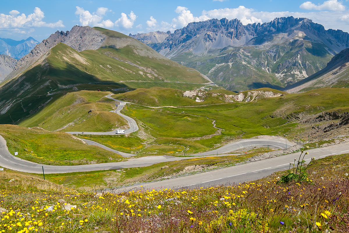 Stunning roads in France
