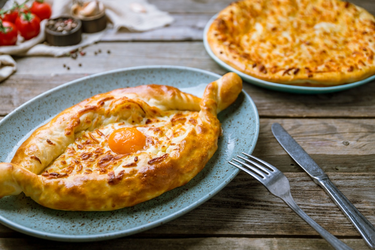 Khachapuri, Georgian traditional food