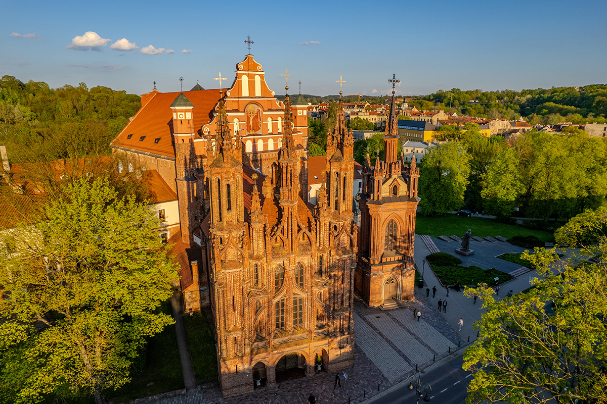 Church of St. Anne, Vilnius, Lithuania