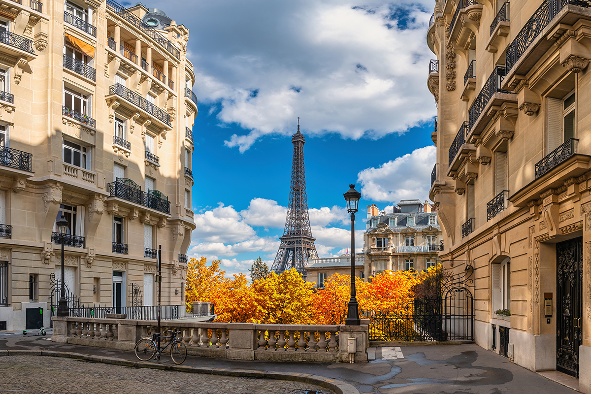 Eiffel Tower, Paris, September