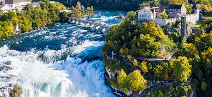 Best Itineraries for Multi-Country Europe Tours. Rhine Falls